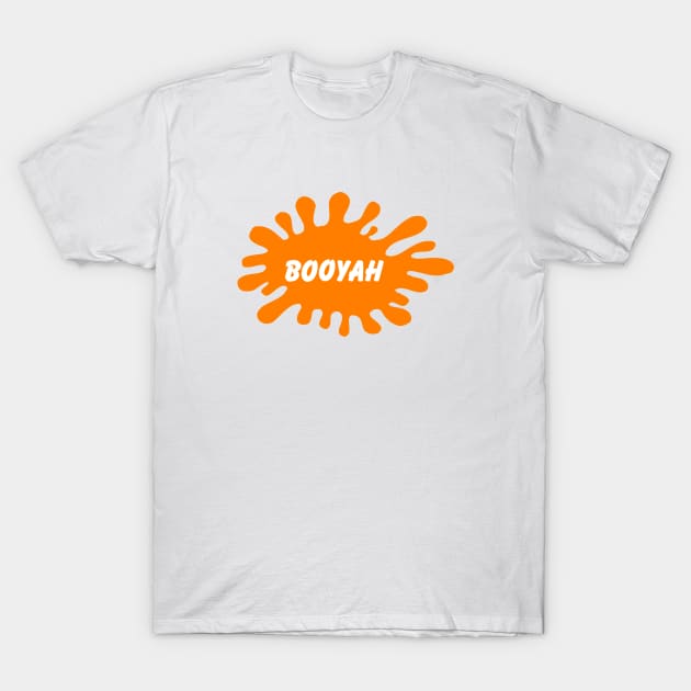 Booyah Splat T-Shirt by LowEffortStuff